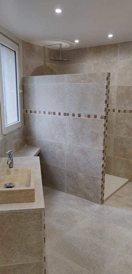 Douche stylée PACA
